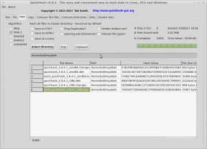 QuickHash-Linux-FileSTab