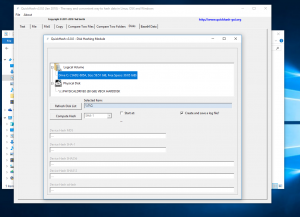 QuickHash v3.0.0 on Windows 10