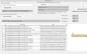 Quickhash-GUI v1 released back in 2011