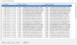 Comparing two folders of files with Quickhash-GUI